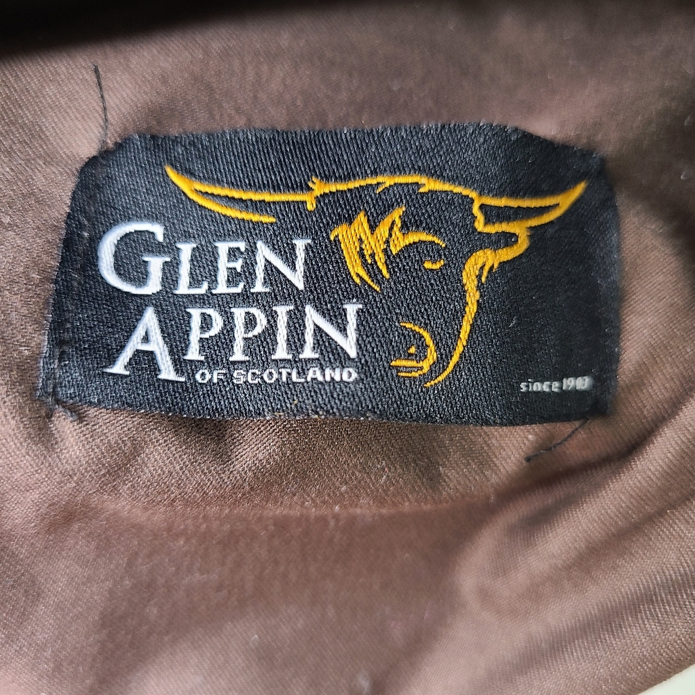 NWOT Glen Appin of Scotland Harris Tweed Tummel Pink Plaid New Wool Backpack - Picture 10 of 10